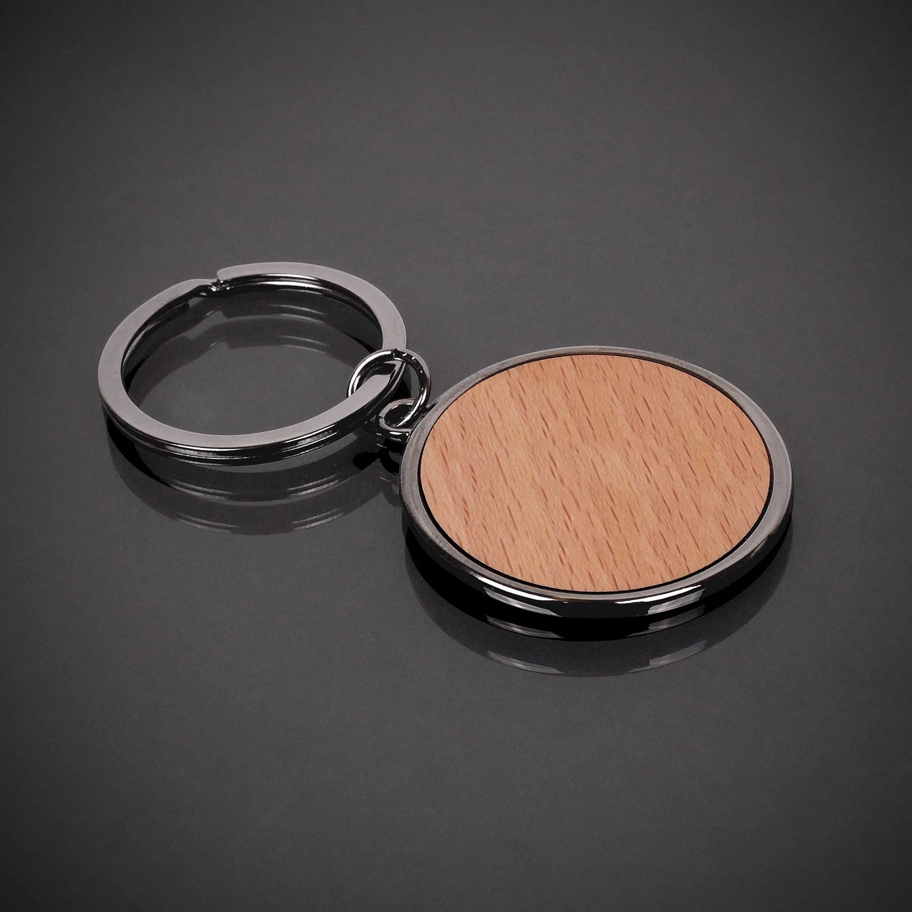 Silver/Wood Brown