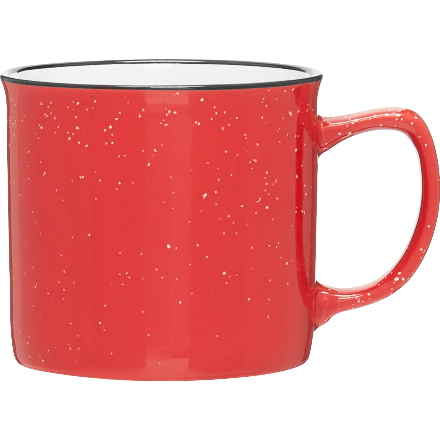 12 oz Cambria Ceramic Mug (Red) view 2