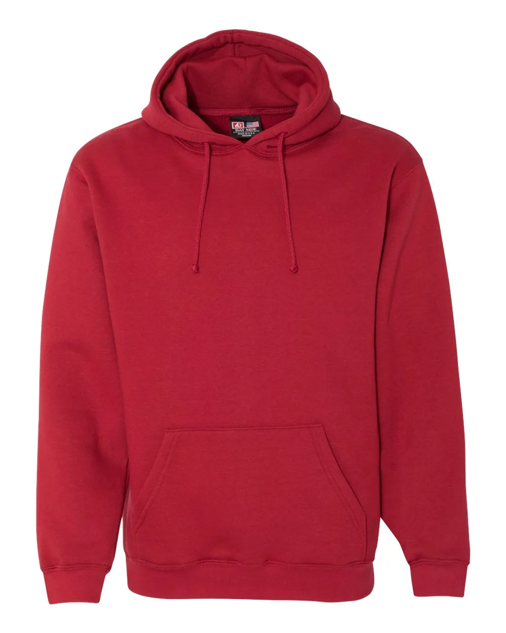 Bayside® USA-Made Hooded Sweatshirt view 4