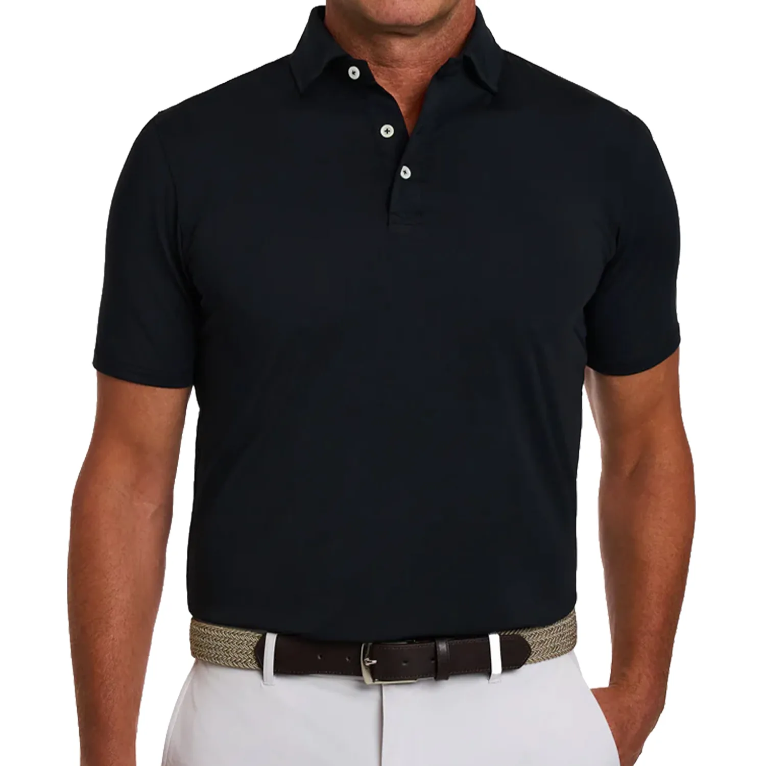 Holderness & Bourne® Anderson Men's Polo UPF 50+ Protection view 4