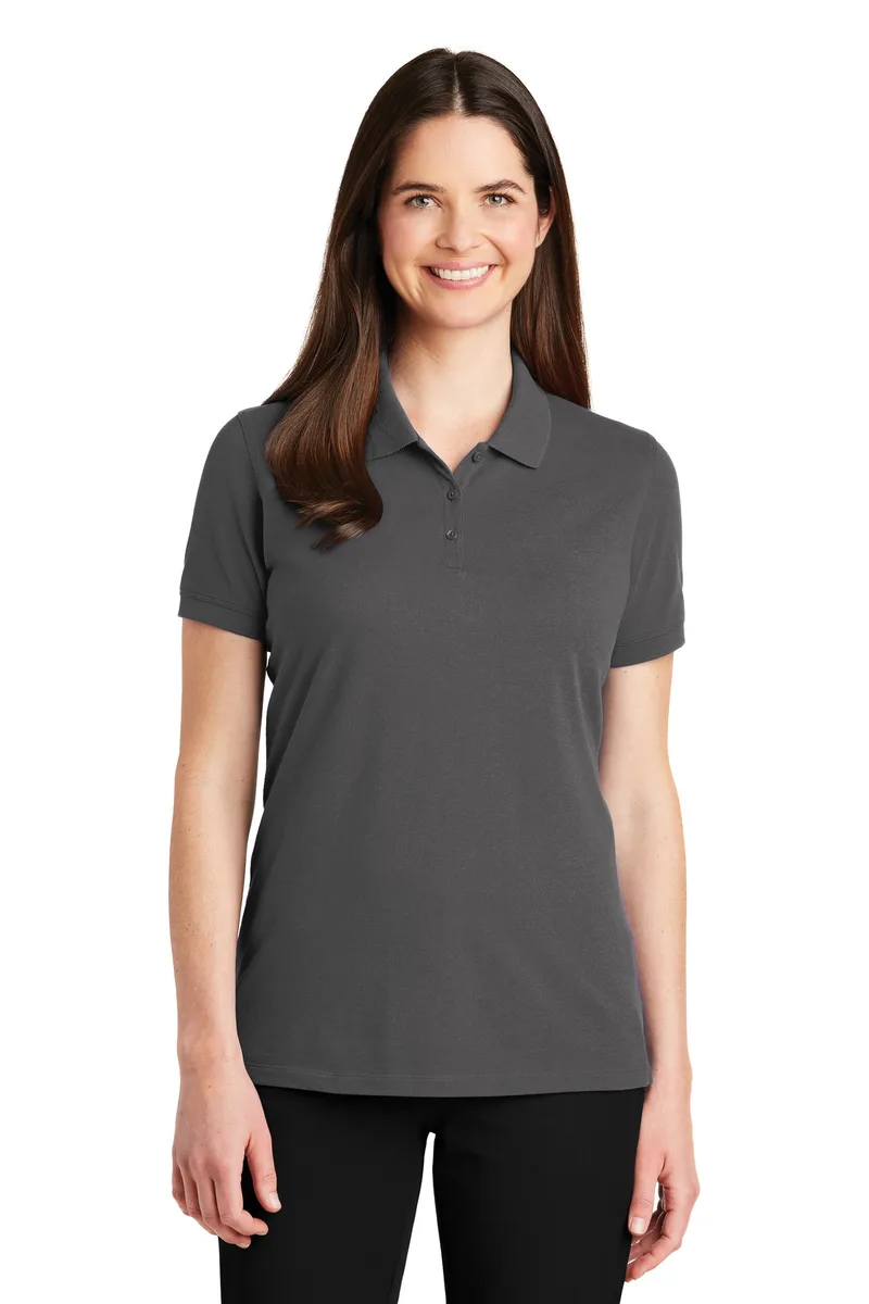 Port Authority® Women's EZCotton® Polo. view 3