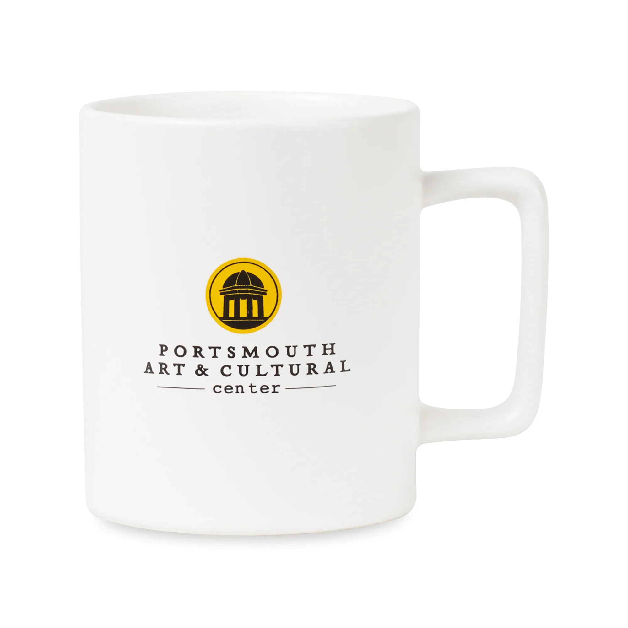 Soleil Ceramic Mug - 12 oz. - Matte White
