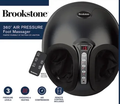 Health, Beauty & Fitness Brookstone 360-Degree Air Pressure Massager