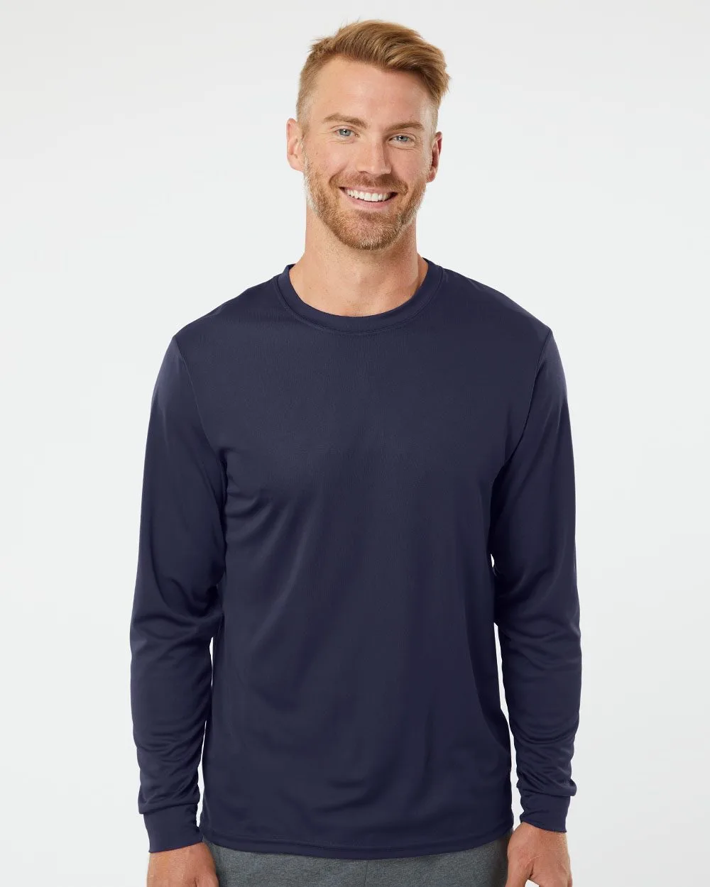 Augusta Sportswear® Adult Wicking Long-Sleeve T-Shirt view 2