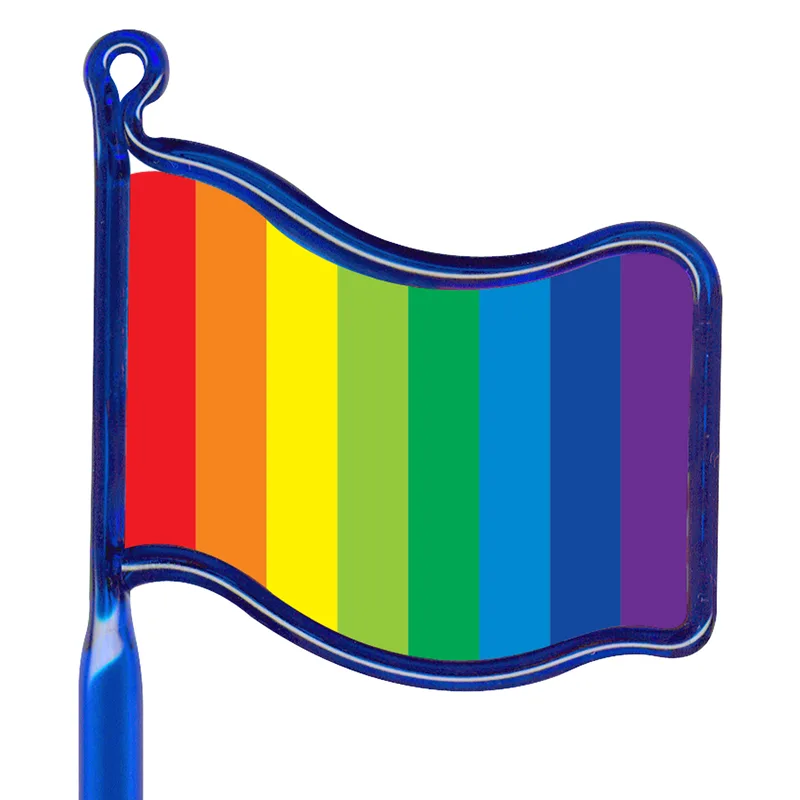 Inkbend Standard Billboard Pen w/ Rainbow Flag Stock Insert