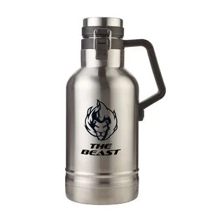 64 Oz. "The Beast" Double Wall Stainless Steel Growler view 2