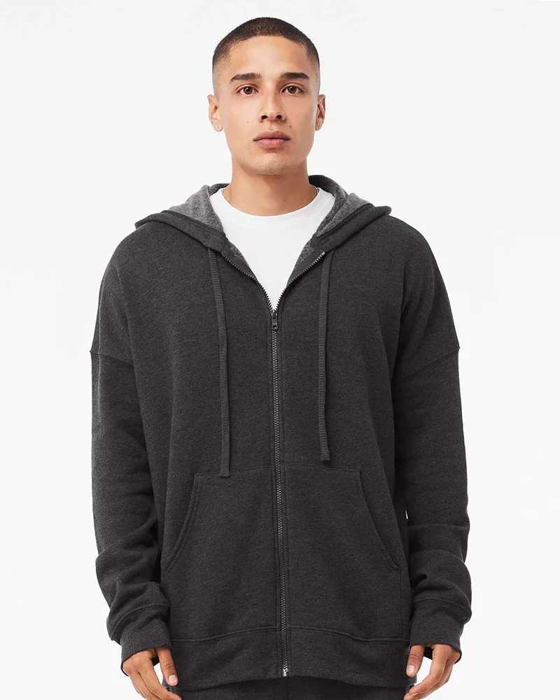 Dark Gray Heather Blank Lifestyle