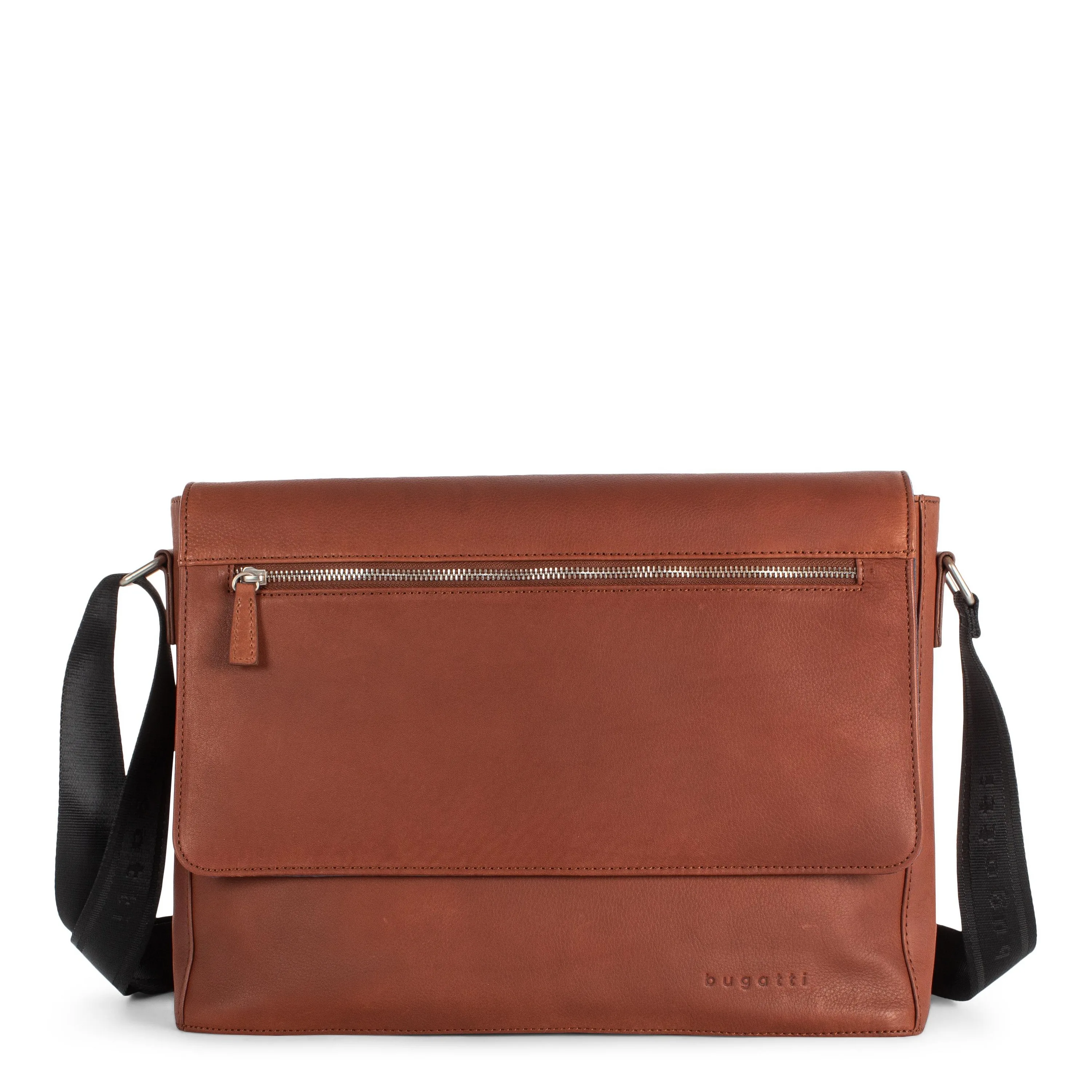 Bugatti Sartoria Collection Messenger Bag - Cognac