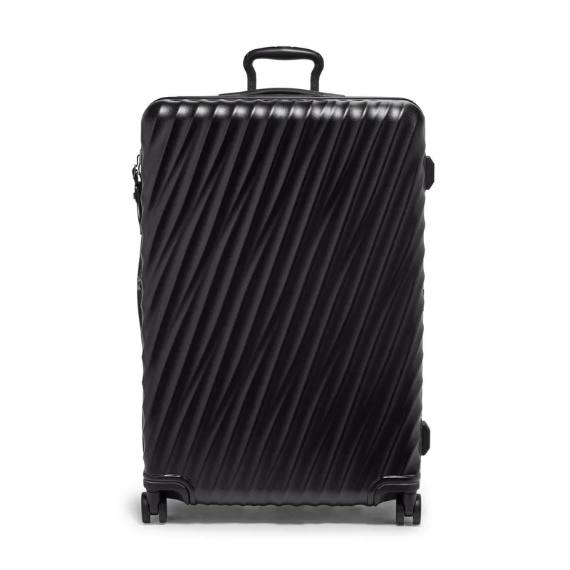 Tumi 19 Degree Extended Trip Expandable 4 Wheeled Packing Case Luggage - Black Texture