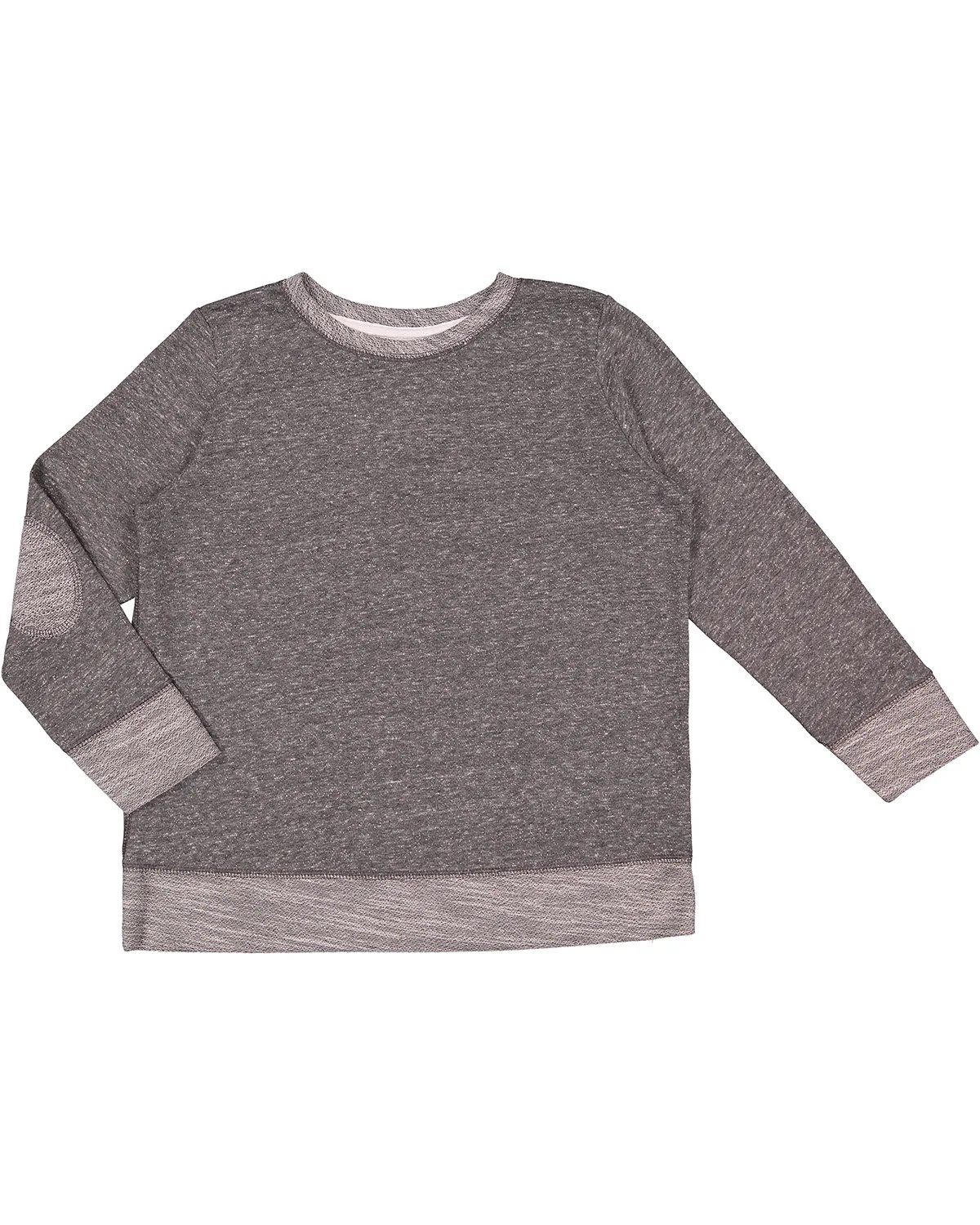 LAT Youth French Terry Long Sleeve Crewneck Sweatshirt view 7