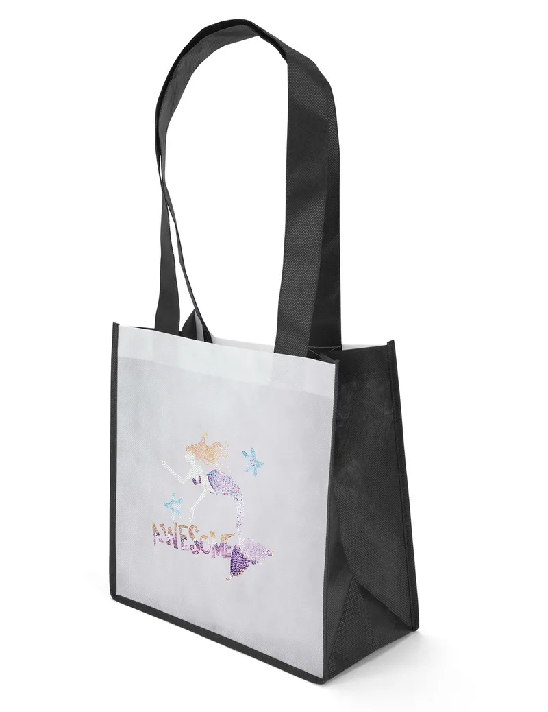 Monet - PET Non-Woven Tote - Sparkle (12" x 6" x 12")