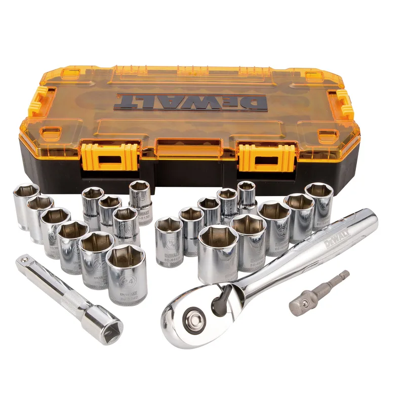 DeWalt 23Pc Toughsystem 1/2" Drive Socket Set