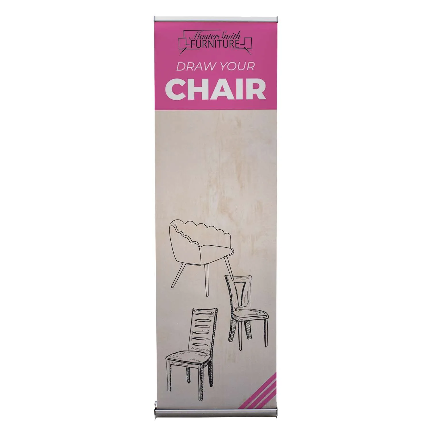 24" Stratus Retractor Kit (Dry-Erase Media) view 3