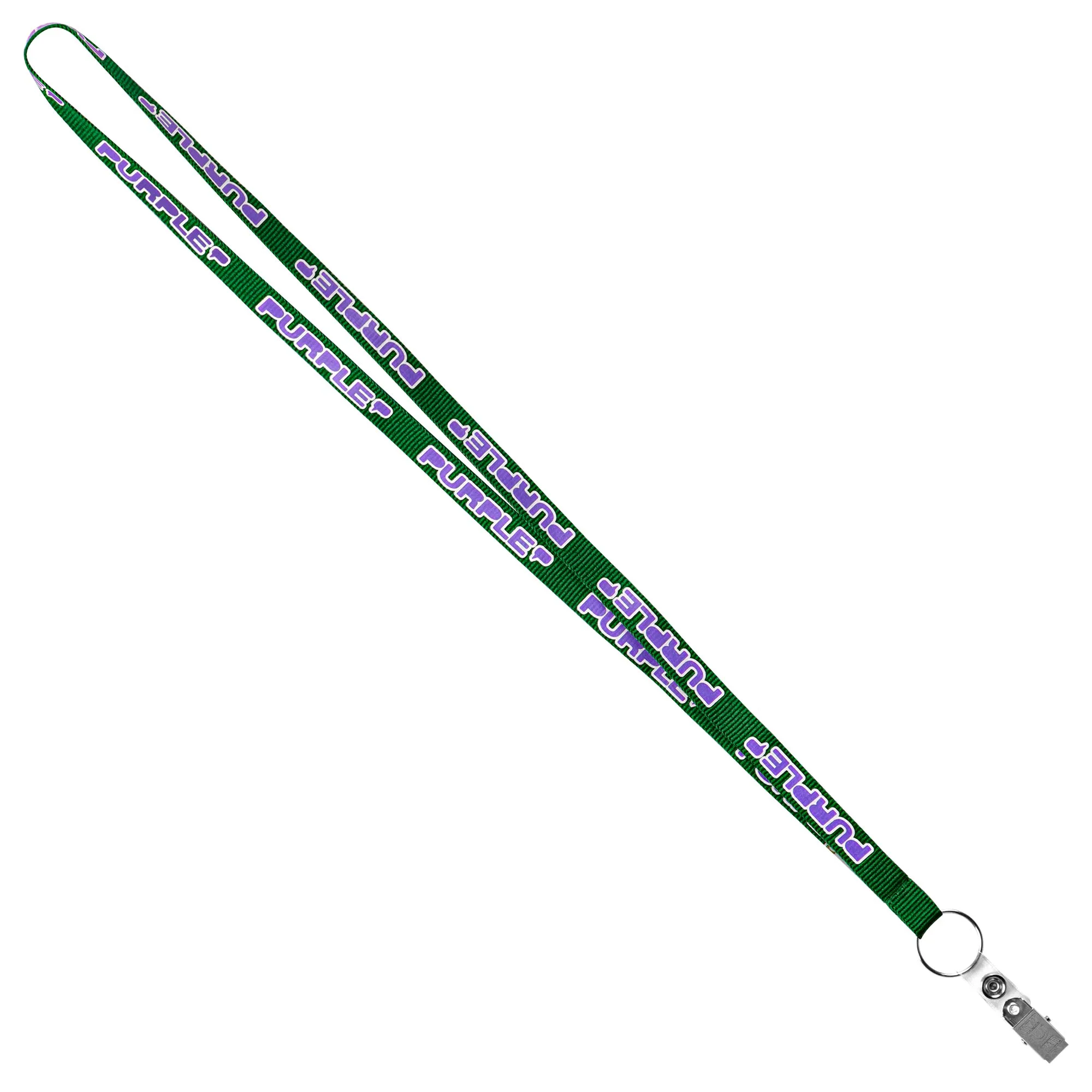 1/2" Recycled Econo Lanyard (QuickShip) 18-24 Days view 3