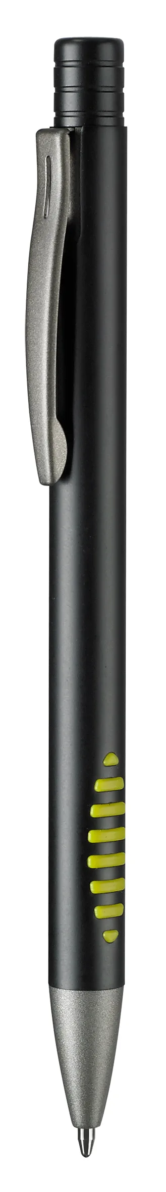 Black Barrel W/Yellow Blank Side View