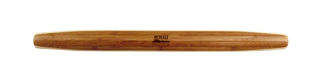 Bamboo Tapered Rolling Pin w/ Inlay — Laser Engraved Up to 2 Square Inches (1 location)