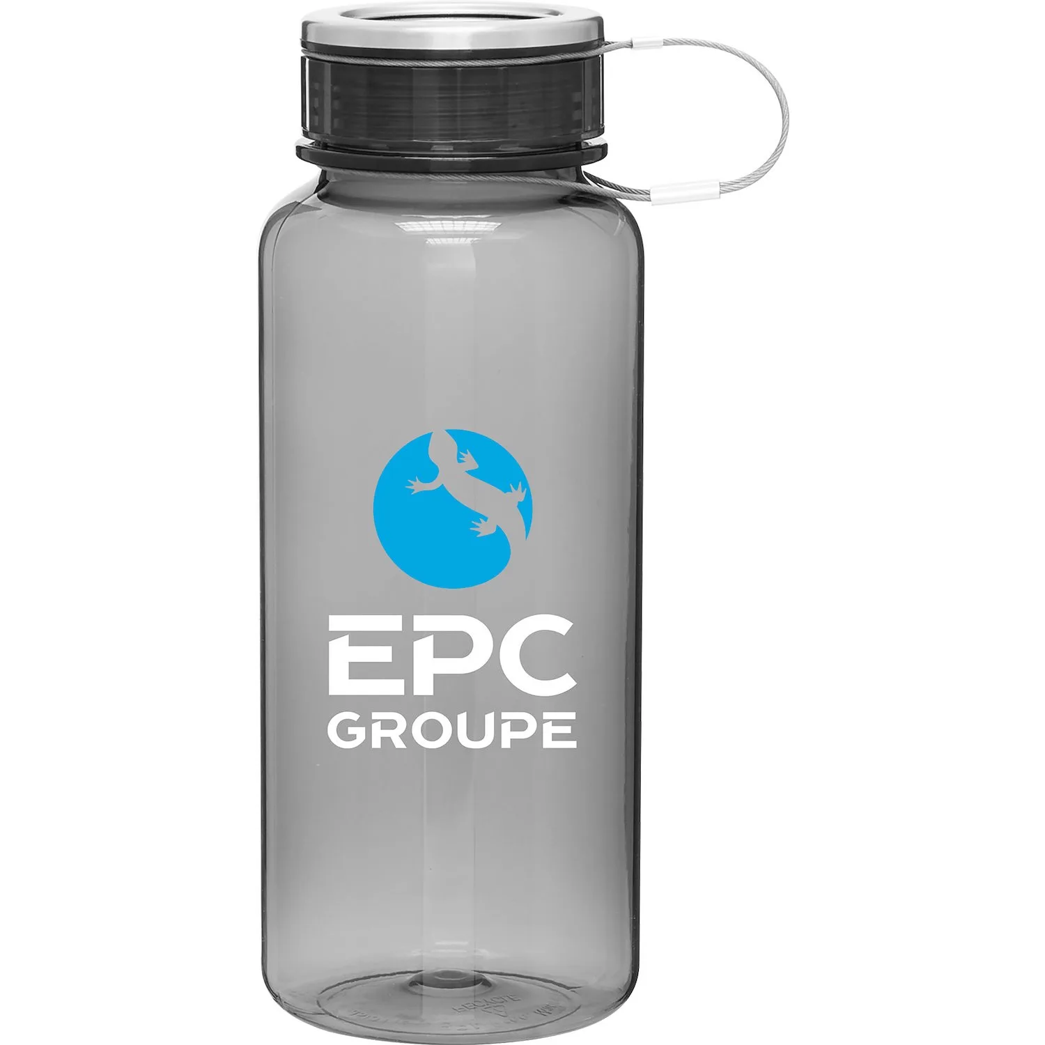 33.8 oz h2go Canter Water Bottle (Graphite)