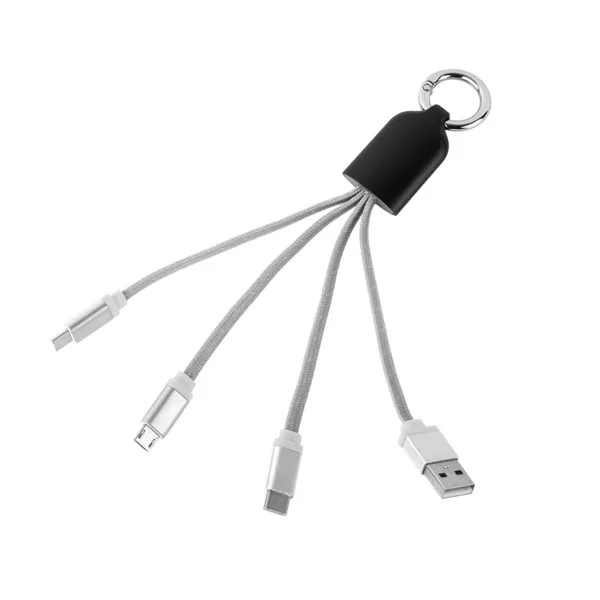 Jellyfish Light-Up Braided Charging Cable view 3