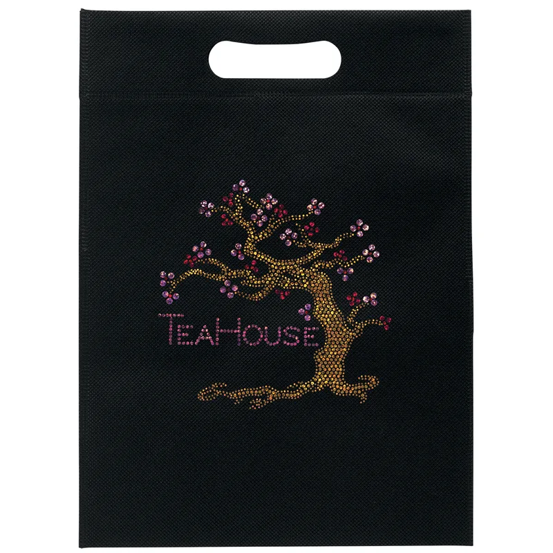 Small Non-Woven Die Cut Bag - Sparkle (10" x 14")