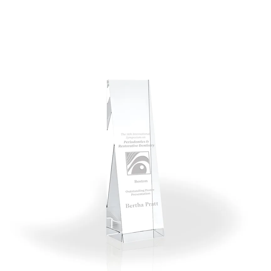 Incline Crystal Awards - Small