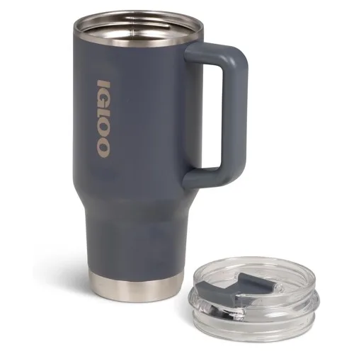 Igloo 32 oz Flip n' Sip Stainless Steel Tumbler view 2