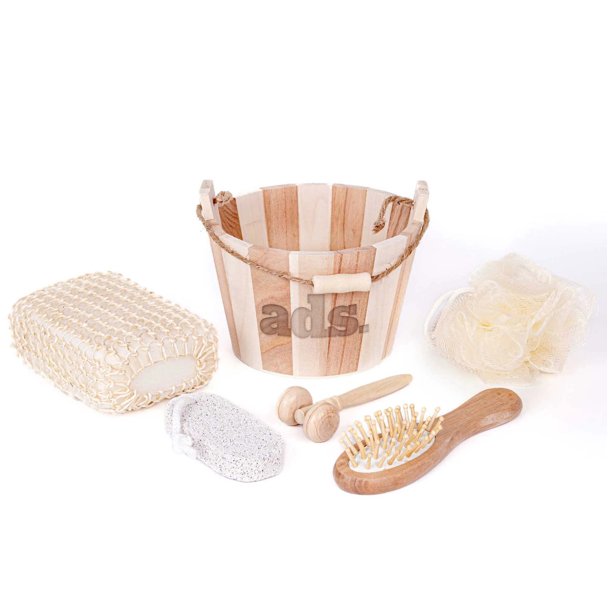 Bamboo Brown Logo Accessories