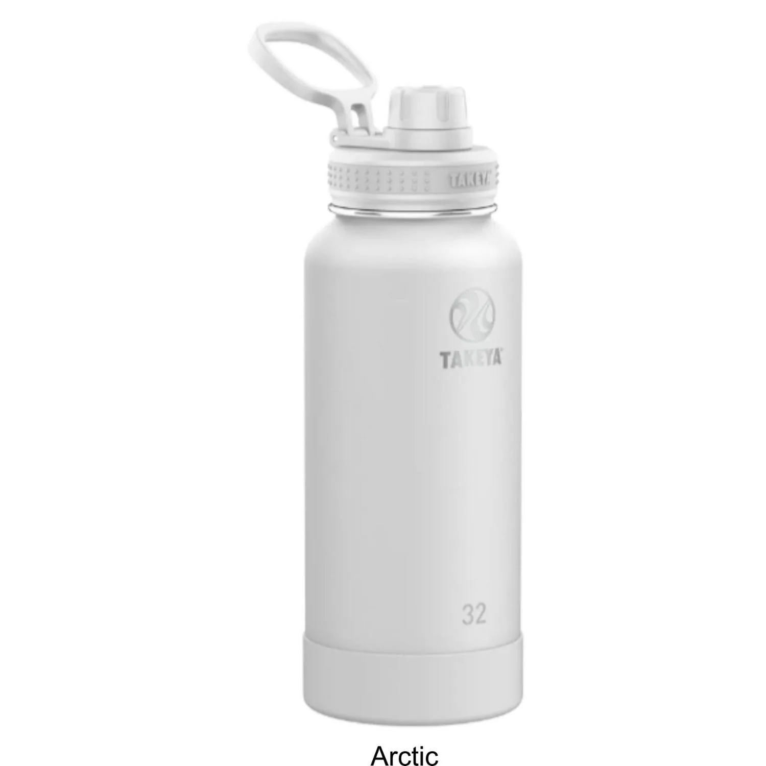 40 oz Takeya® Stainless Steel Insulated Active Water Bottle w/ Spout Lid view 6