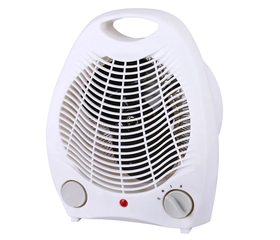 1500W White Portable Electric Space Heater & Fan