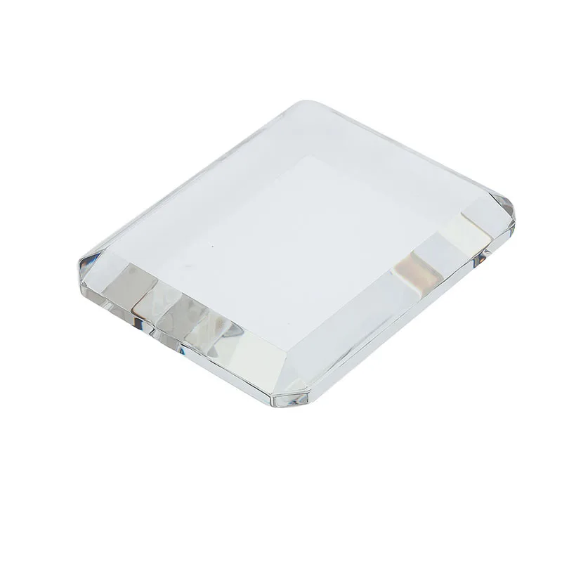 Prato Rectangle Crystal Paperweight view 2