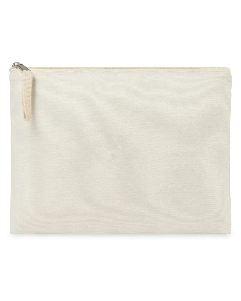 Gemline Aware™ Recycled Cotton Zippered Pouch