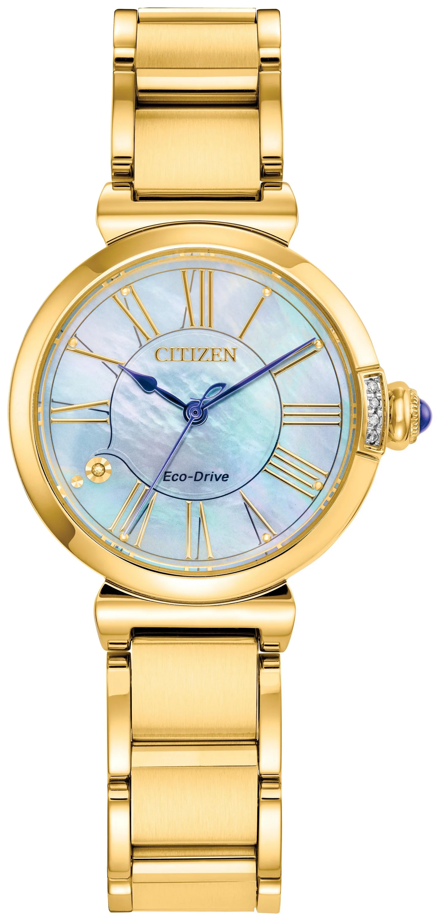 Citizen Watch Ladies' Maybell Stainless Steel Bracelet Watch Mop Dial