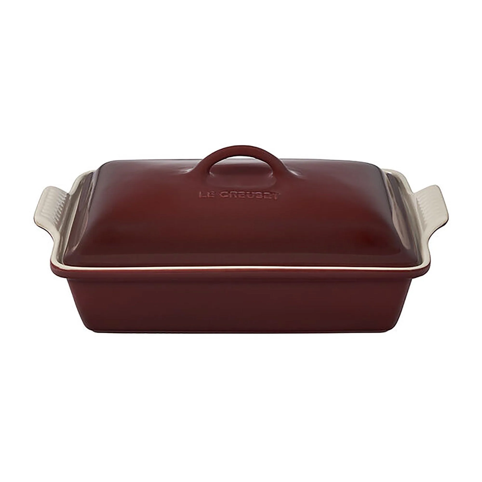 Le Creuset 4Qt Heritage Stoneware Covered Rectangular Casserole - Rhone