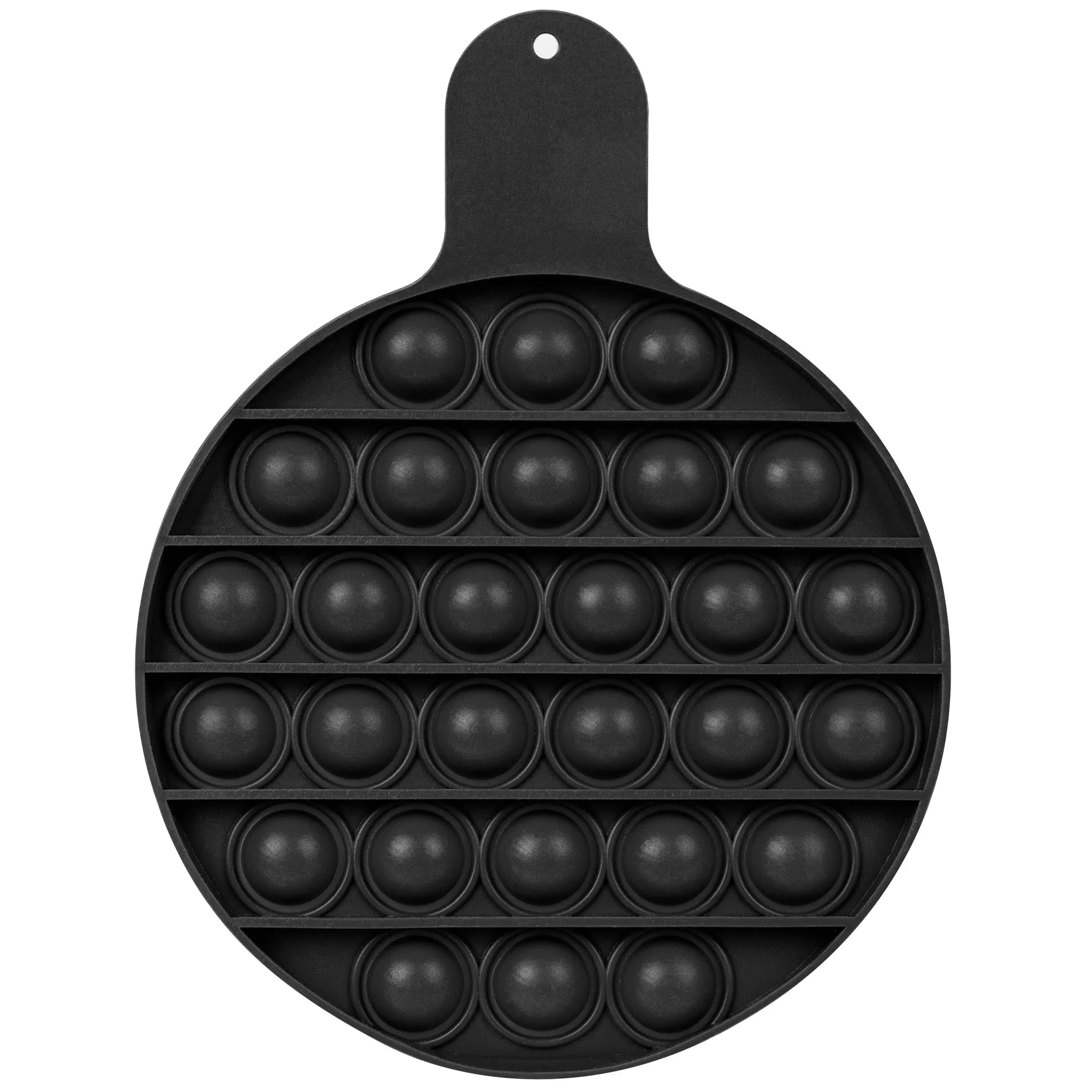 Round Fiddle Popper Silicone Sensory Toy view 6