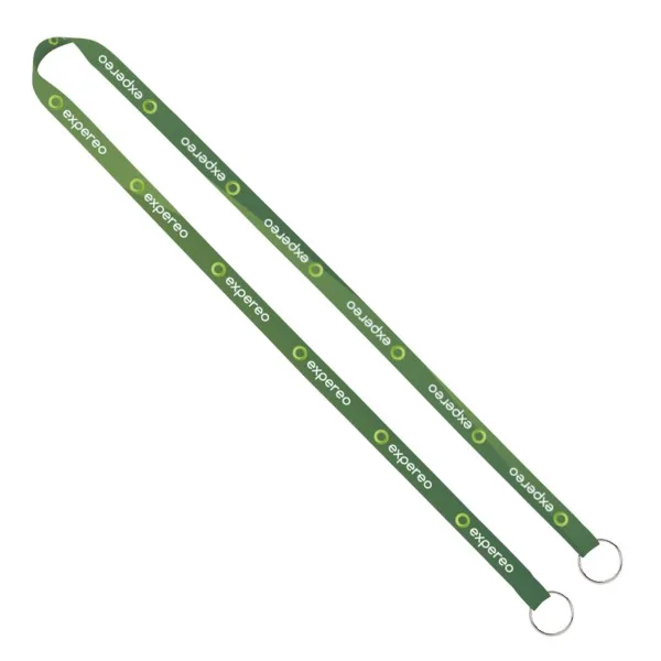 IMPORT Rush 1/2" Dye-Sublimated 2-Ended Lanyard with Dual Sewn Silver Metal Split-Ring view 4