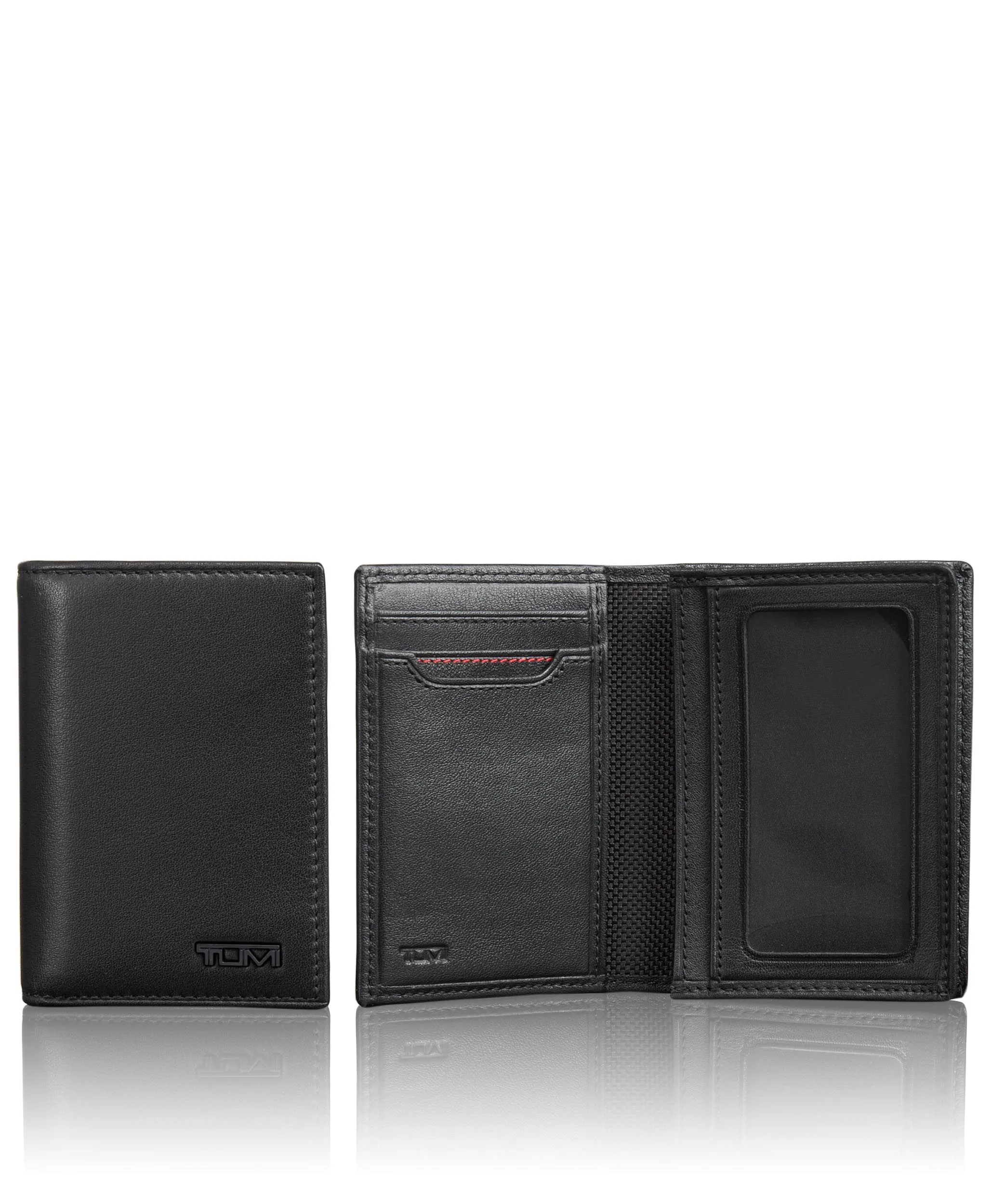 TUMI™ Delta Gusseted Card Case ID Wallet w/Tumi ID Lock™
