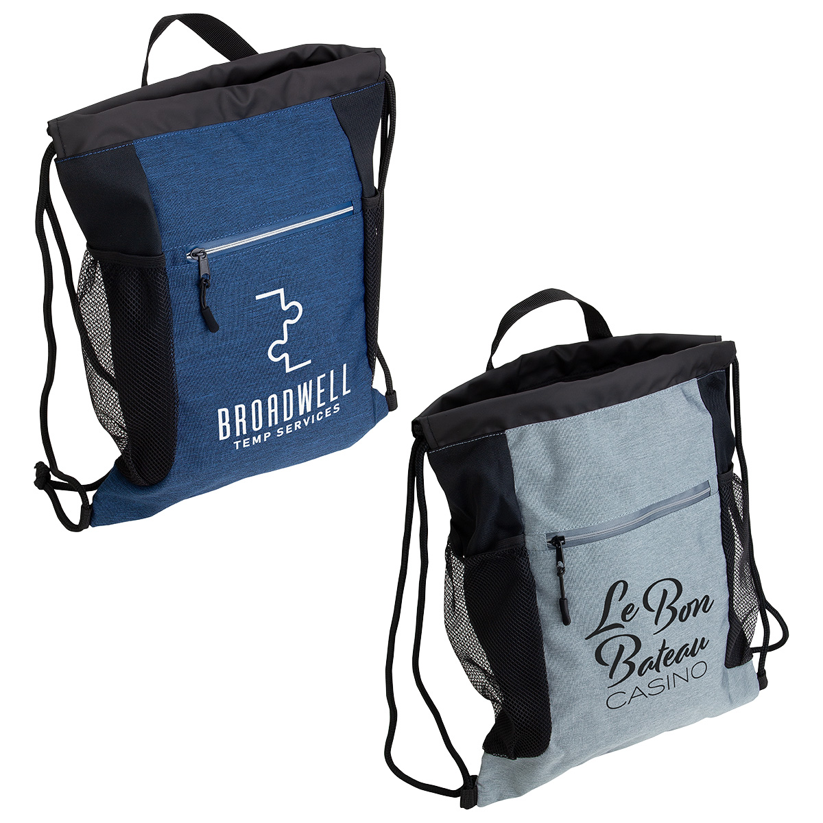 Greystone Polycanvas Drawstring Backpack