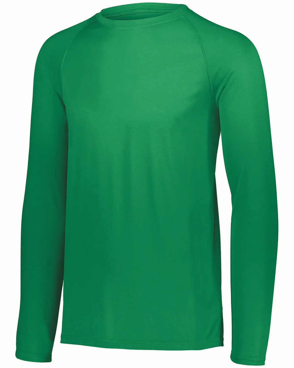 Augusta Adult Attain Wicking Long-Sleeve T-Shirt view 7