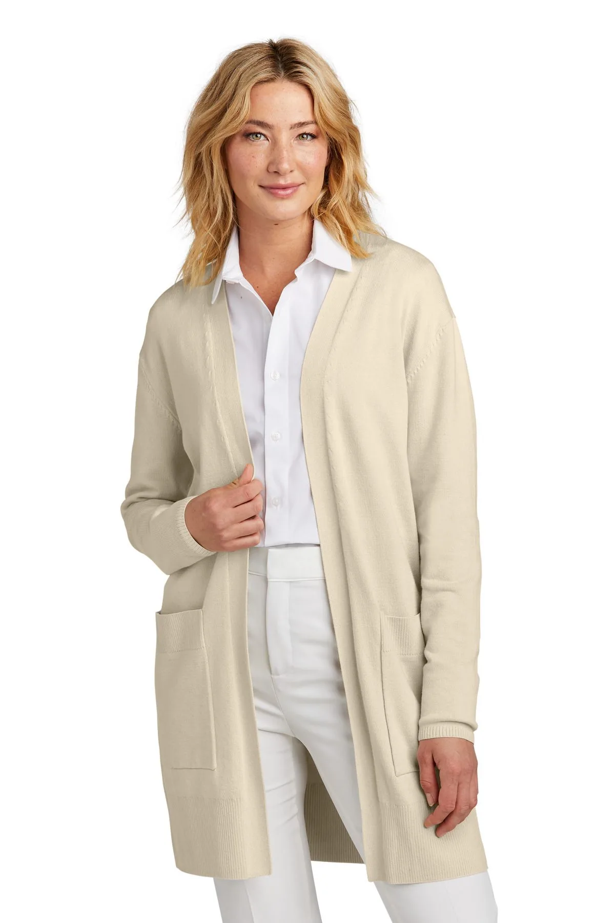 Mercer+Mettle® Women's Open-Front Cardigan Sweater view 3