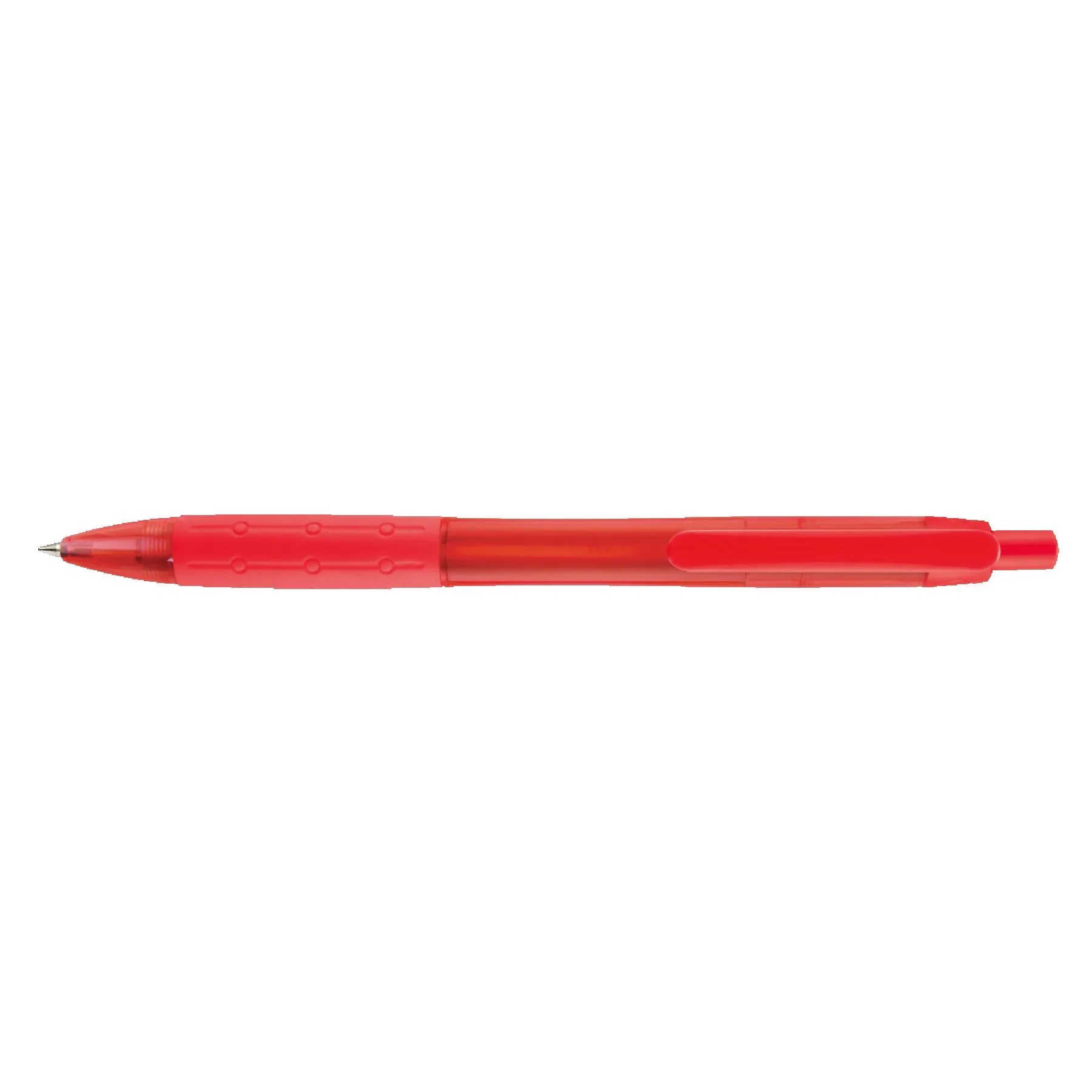 Translucent Red Blank Front View