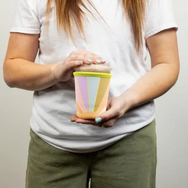 Medium Duplex Neoprene Coffee Sleeve view 2