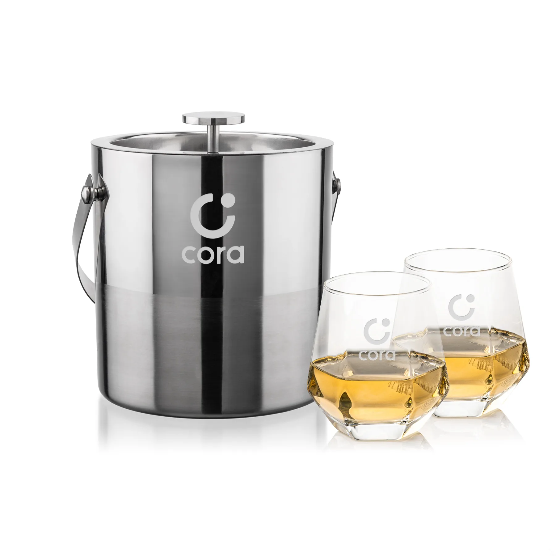 Catania Bucket Set, Laser Engraving, Set of 3