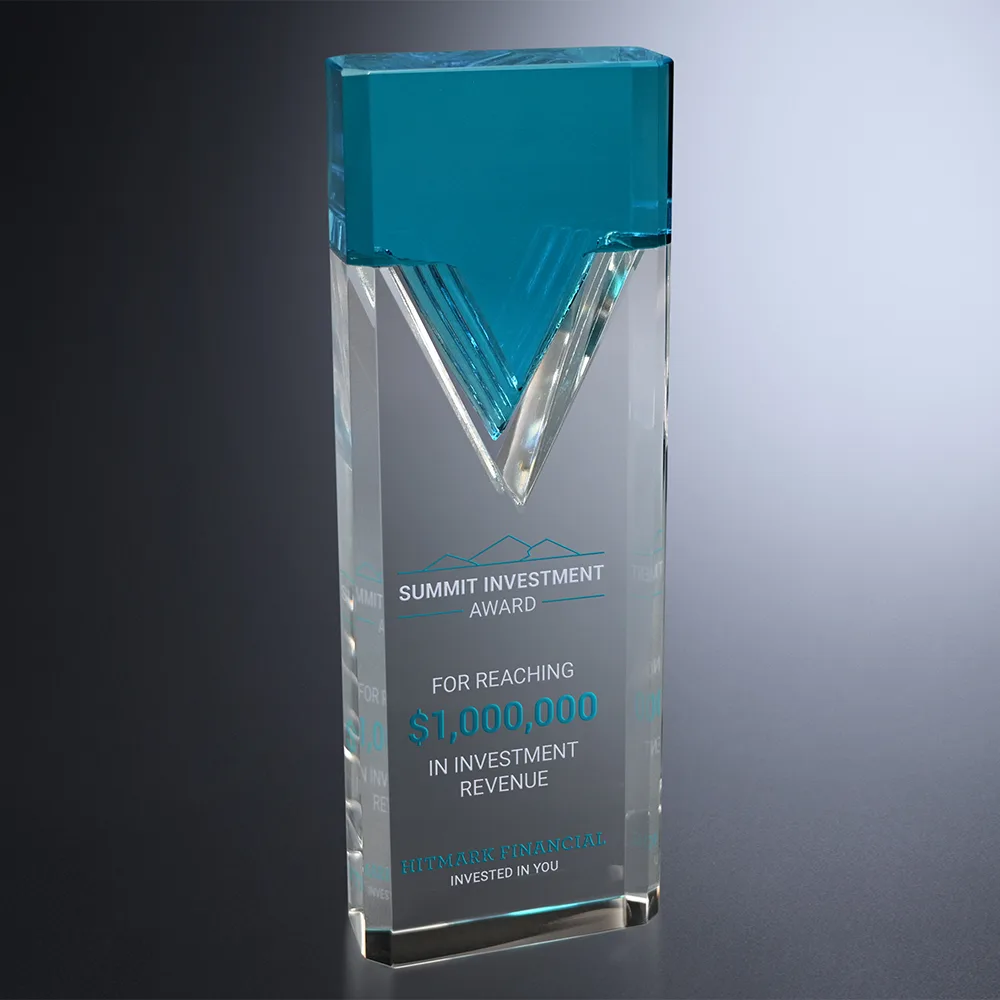 Nobility Aqua Award 8-3/4"