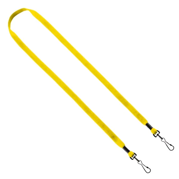 1/2" Cotton Double Swivel Hook Lanyard view 3