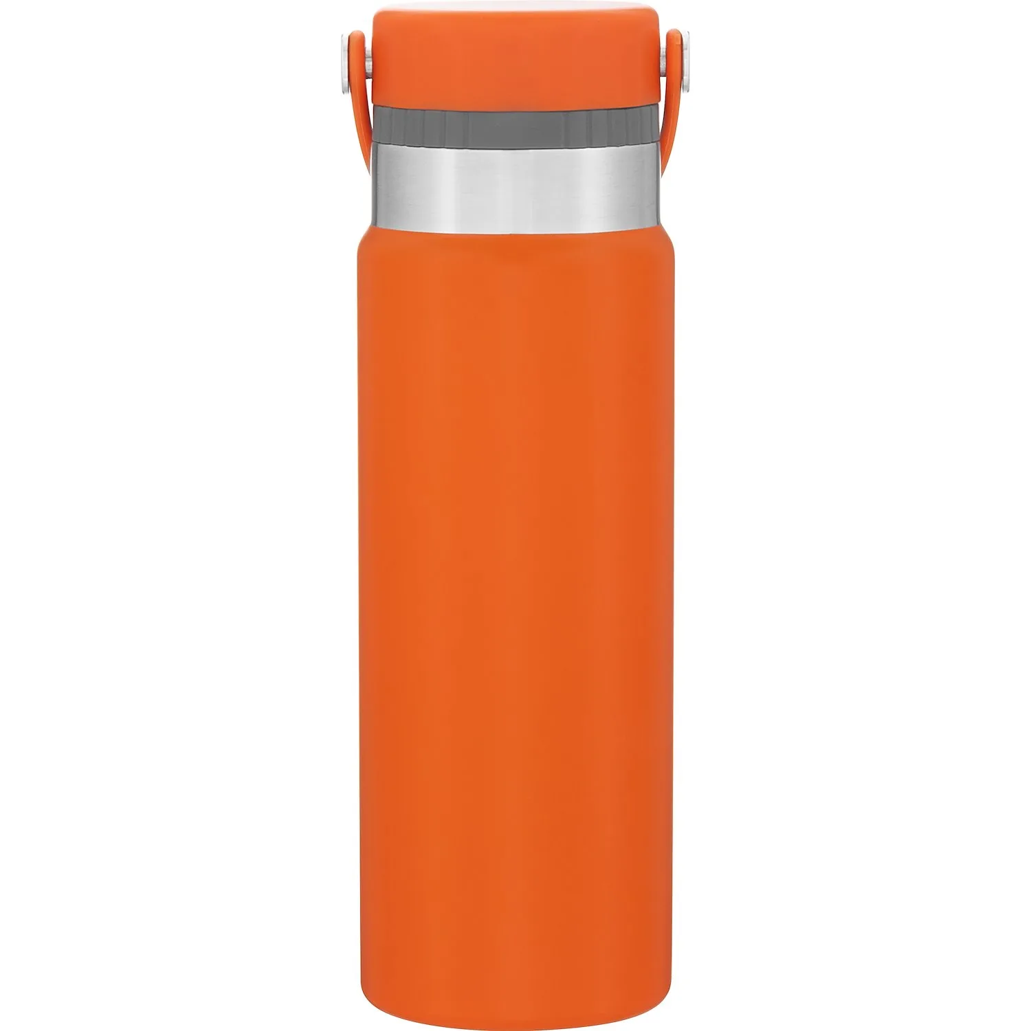 25 oz h2go Realm Water Bottle (Matte Orange) view 2