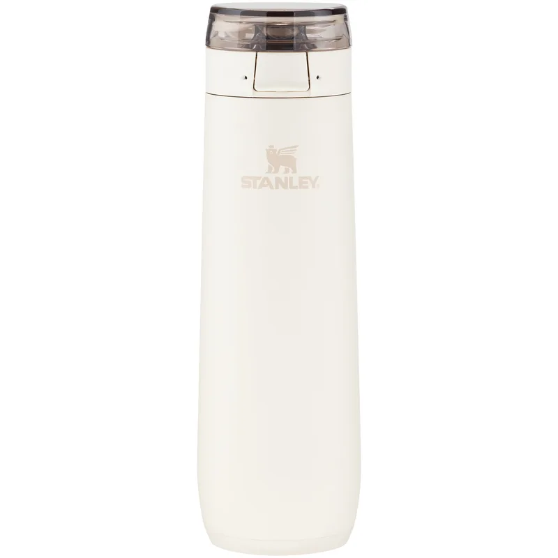 20 oz Stanley Flowstate Spring Stainless Steel Water Bottle (Cream)