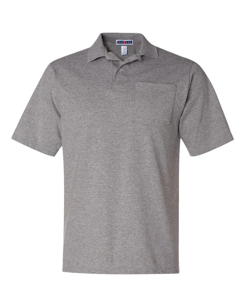 Jerzees® SpotShield™ 50/50 Polo w/Pocket view 7
