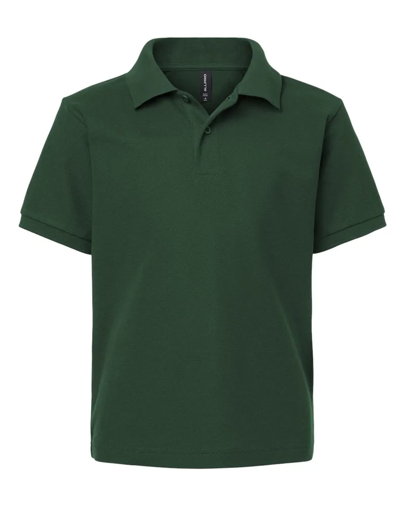 AllPro™ Youth Pique Polo Shirt view 5