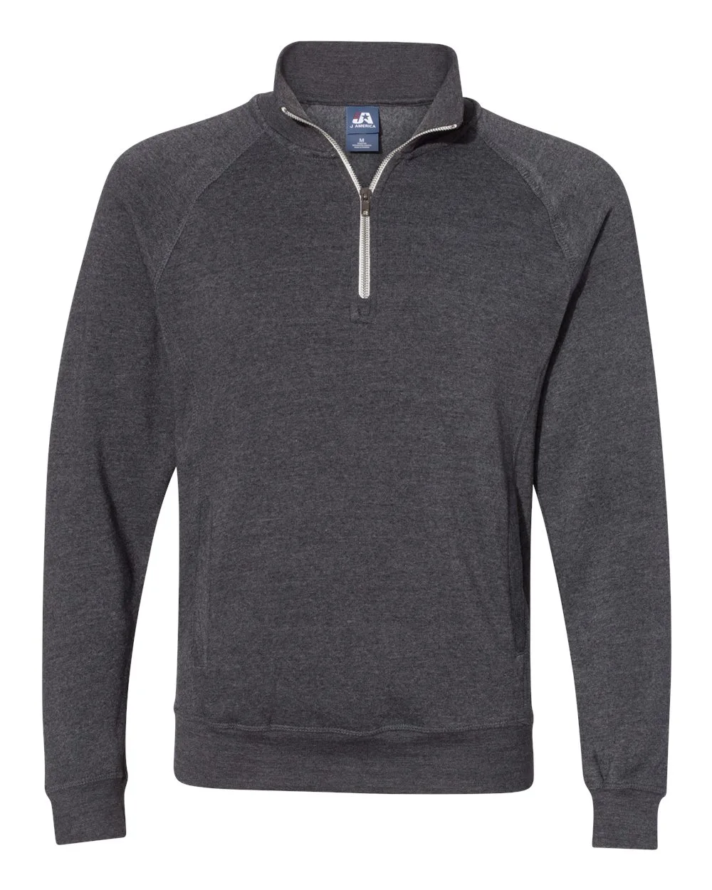 J. America® Men's Triblend Quarter-Zip Sweatshirt