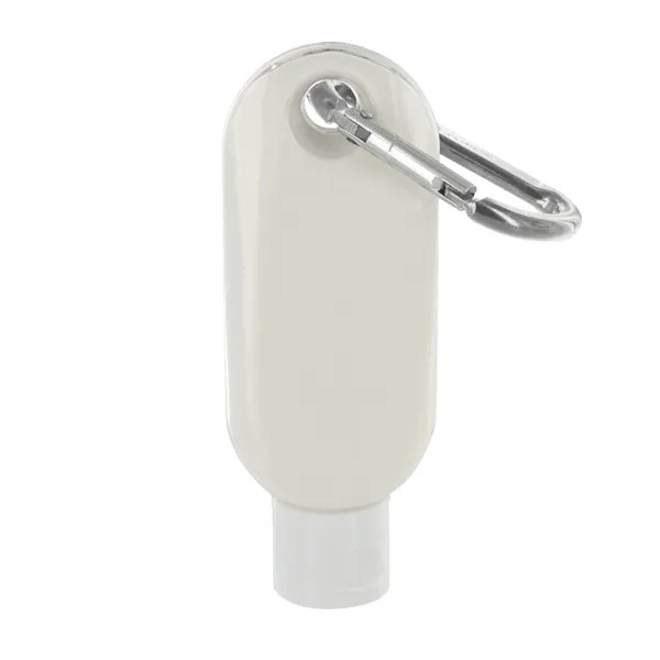 1.9 oz SPF 50 Sunscreen in Clear Bottle with Carabiner view 3