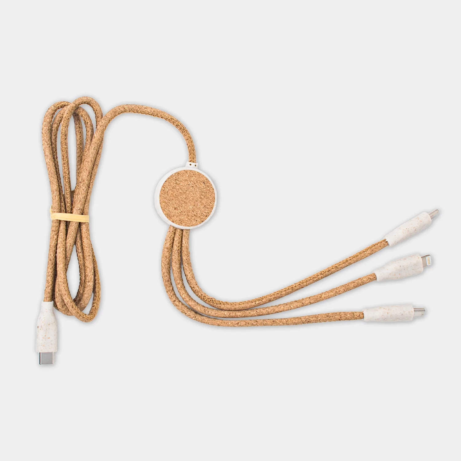 Corq - Eco Friendly Cork Multi-Cable view 2